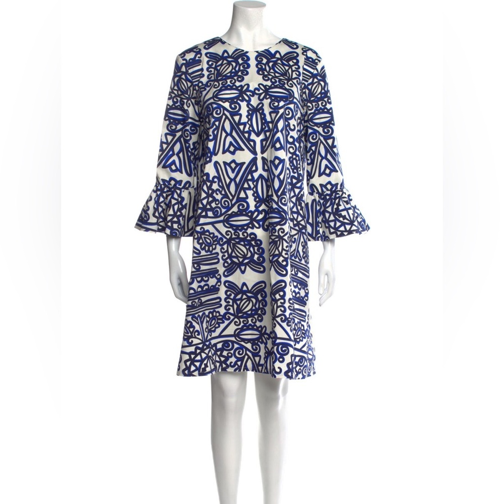 LA DOUBLEJ 24/7 Abstract-Print Dress
